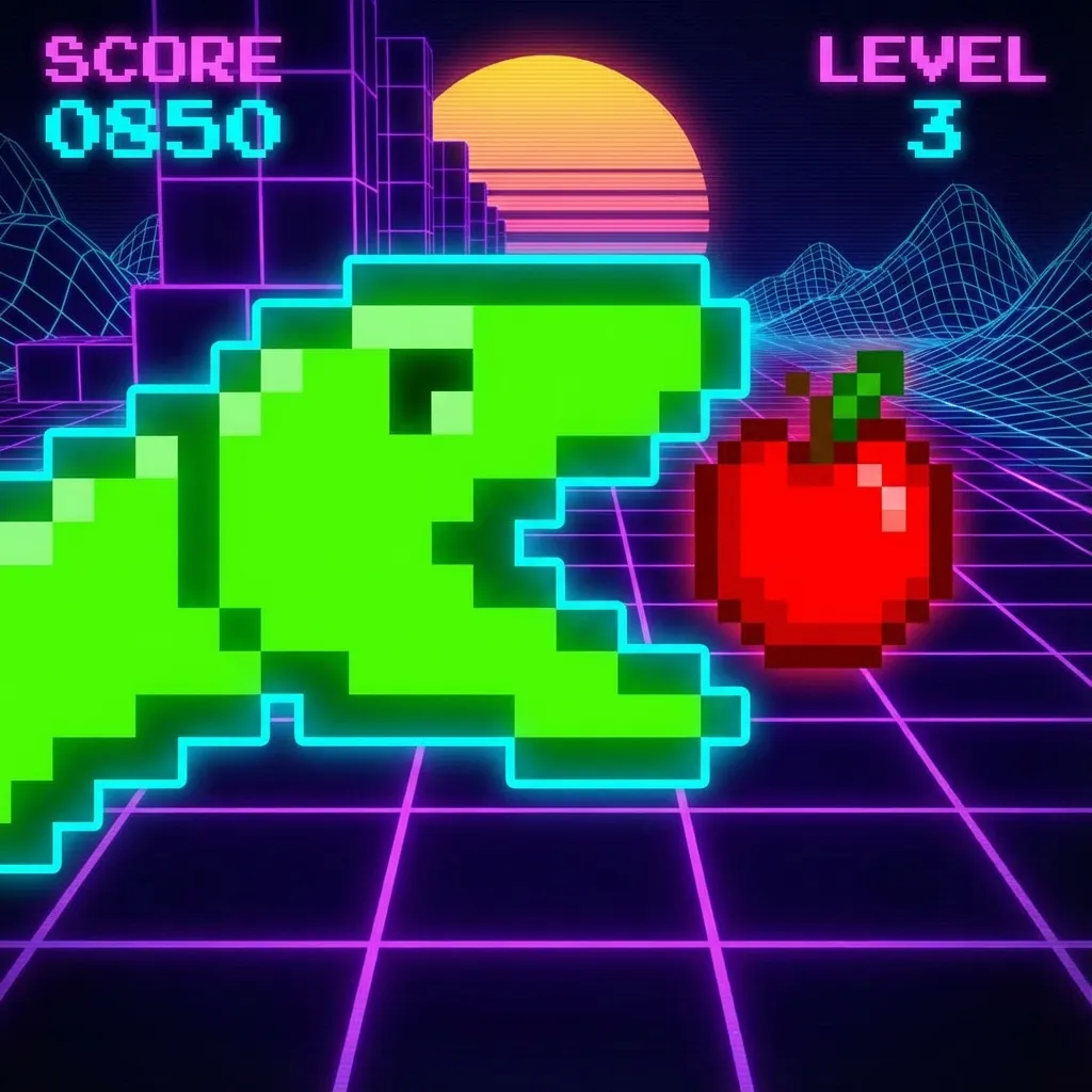Neon Snake