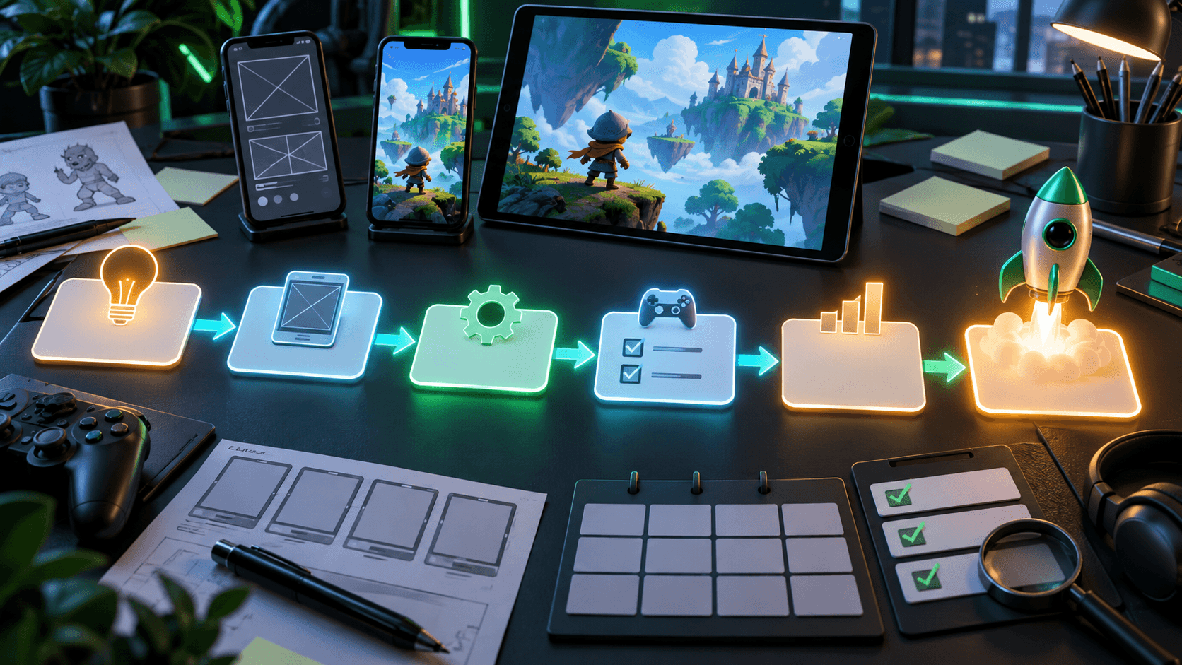 Mobile Game Development Timeline: Prototype to Launch