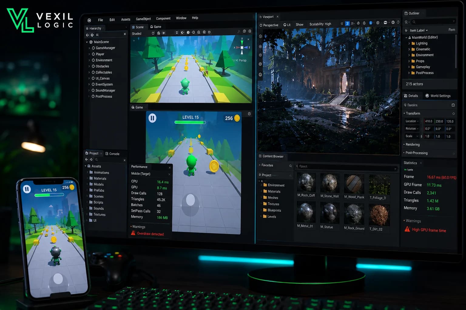Unity vs Unreal for Mobile Games in 2026