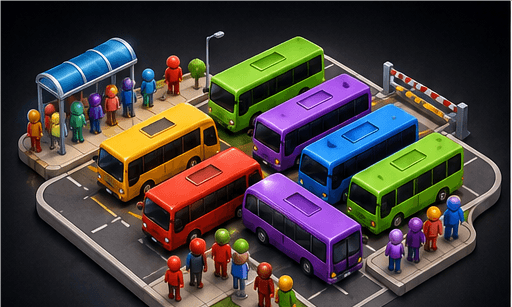 Bus Stop Sort Jam Kit concept artwork